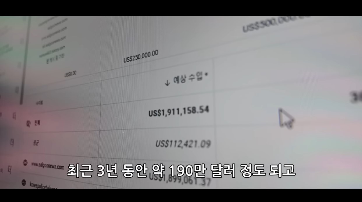 워드프레스 애드센스 블로그 누적 수익 인증 대시보드